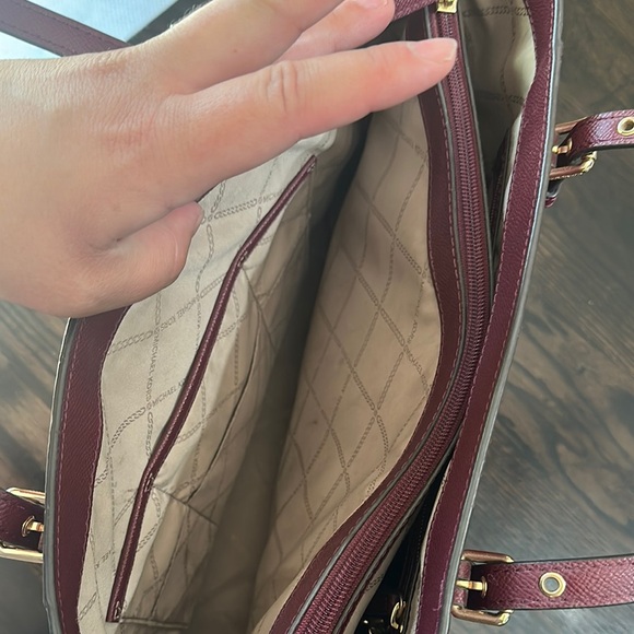 Michael Kors Red Voyager Tote